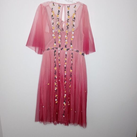 FRENCH CONNECTION Amana Embroidered Ombre Dress - Picture 10 of 10